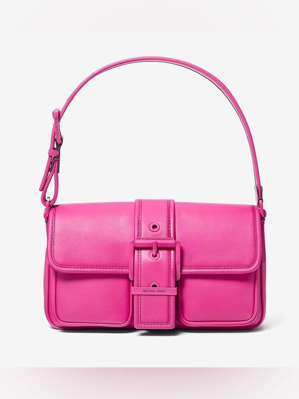 MICHAEL Michael Kors Colby Medium Leather Shoulder Bag NWT